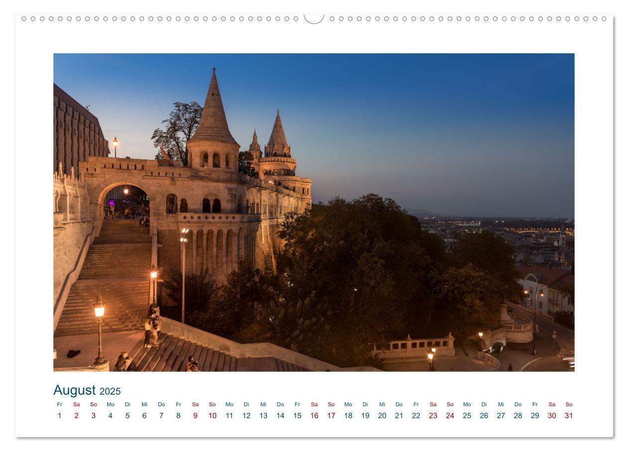 Bild: 9783383816130 | Budapest: zwischen Parlamentsgebäude und Burgpalast (Wandkalender...