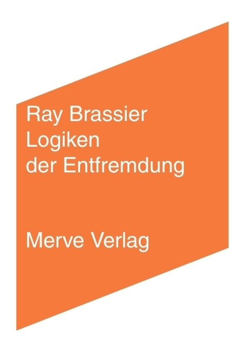 Cover: 9783962730642 | Logiken der Entfremdung | Ray Brassier | Buch | 176 S. | Deutsch