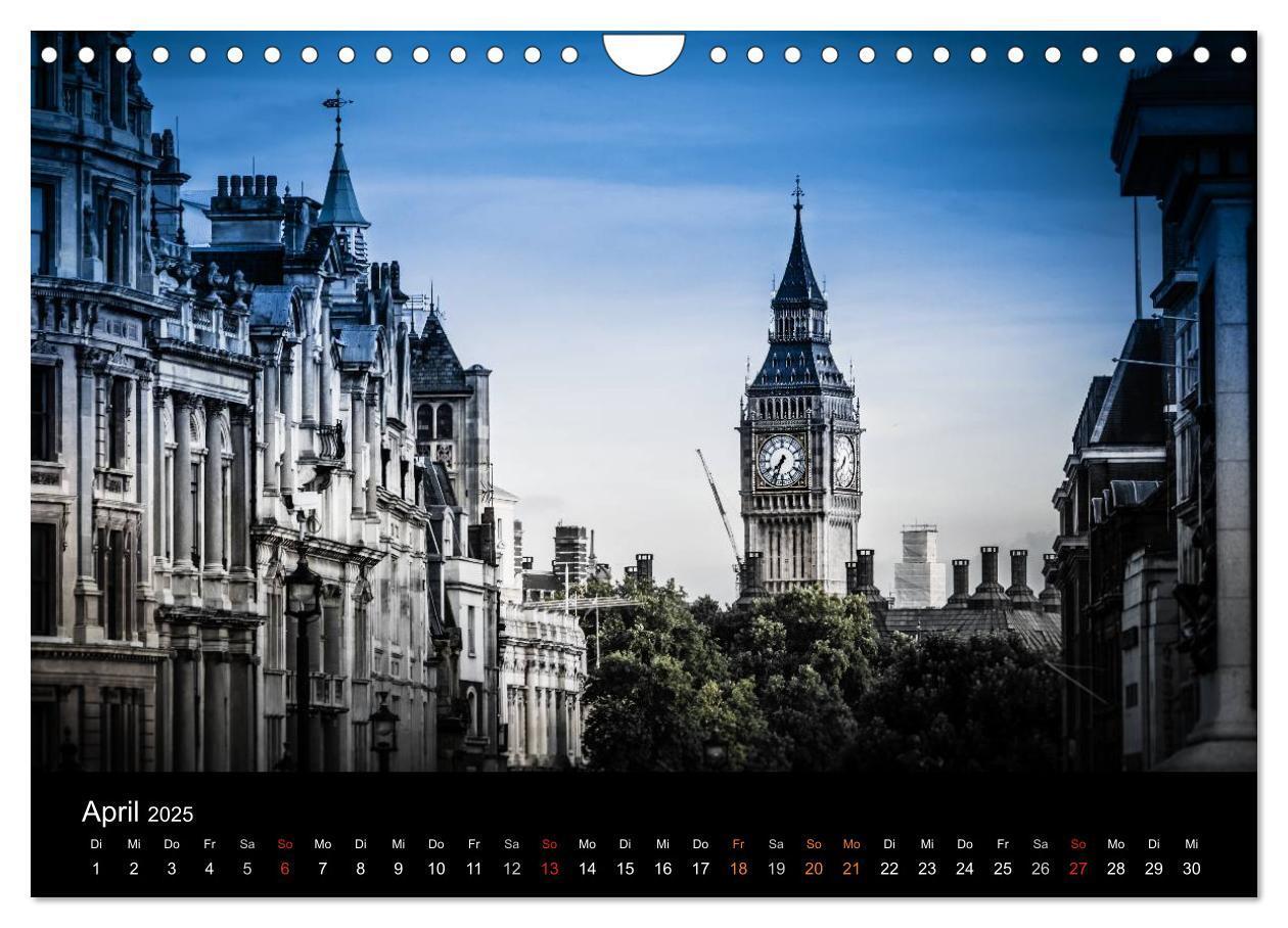 Bild: 9783435787111 | London - street view (Wandkalender 2025 DIN A4 quer), CALVENDO...