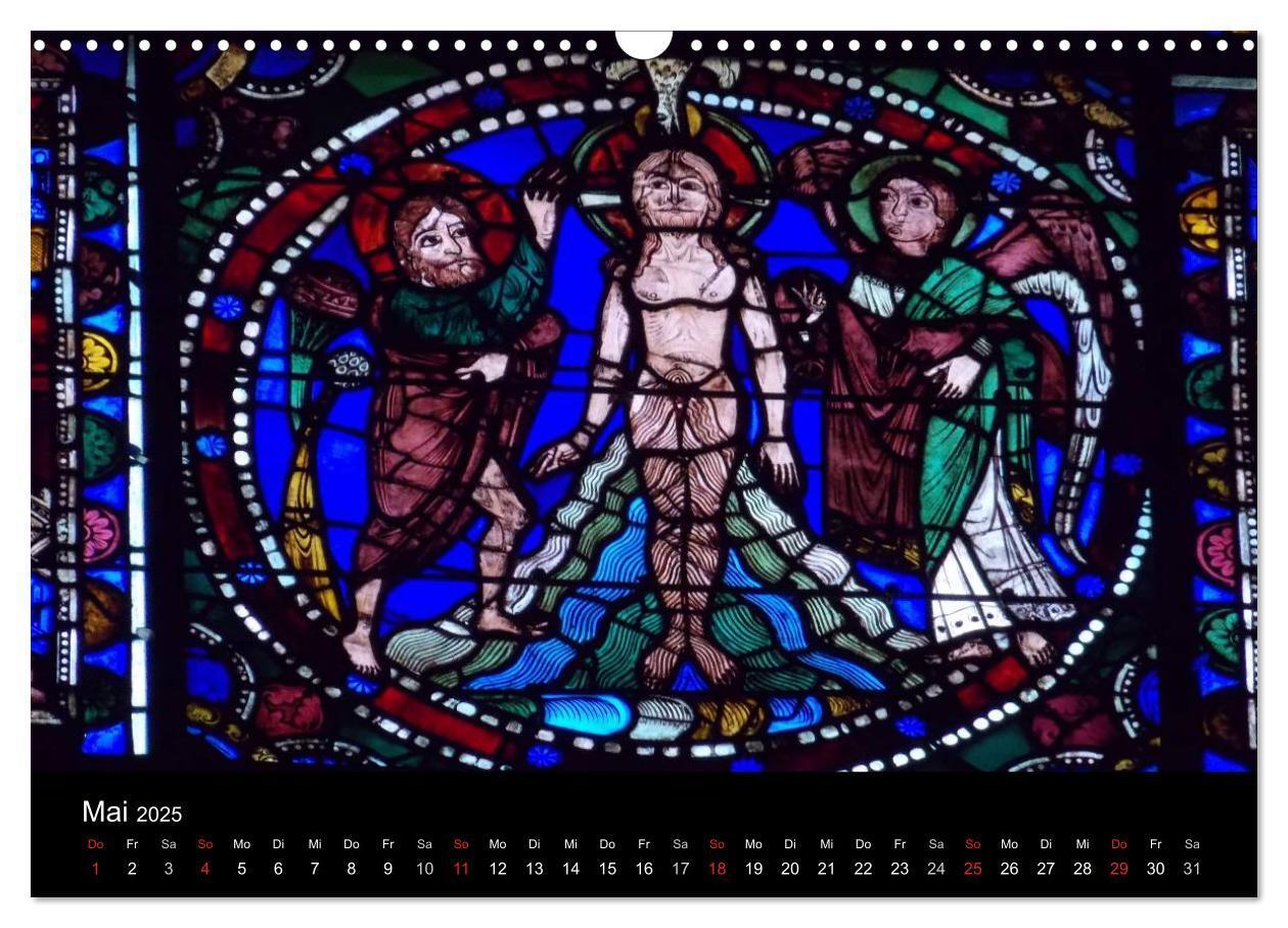 Bild: 9783435818990 | Bilder aus Licht - Notre Dame de Chartres (Wandkalender 2025 DIN A3...