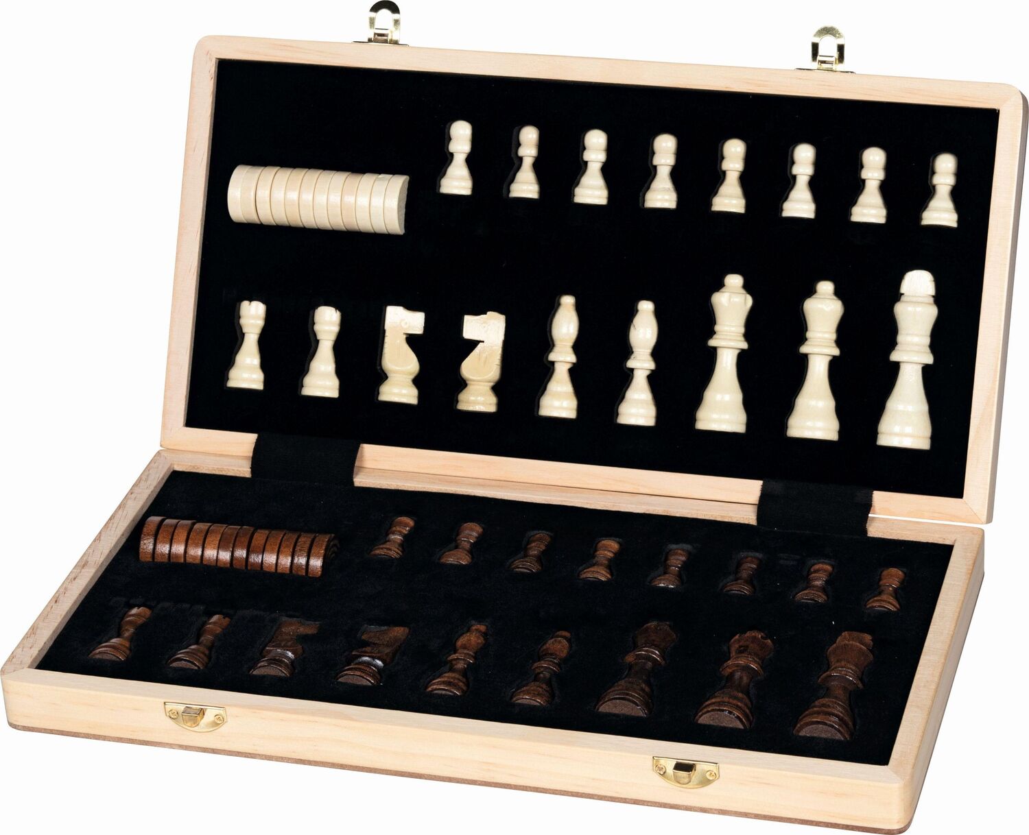 Bild: 4013594563147 | Schach/Dame Spiel 2in1, magnetisch | Stück | Deutsch | 2024