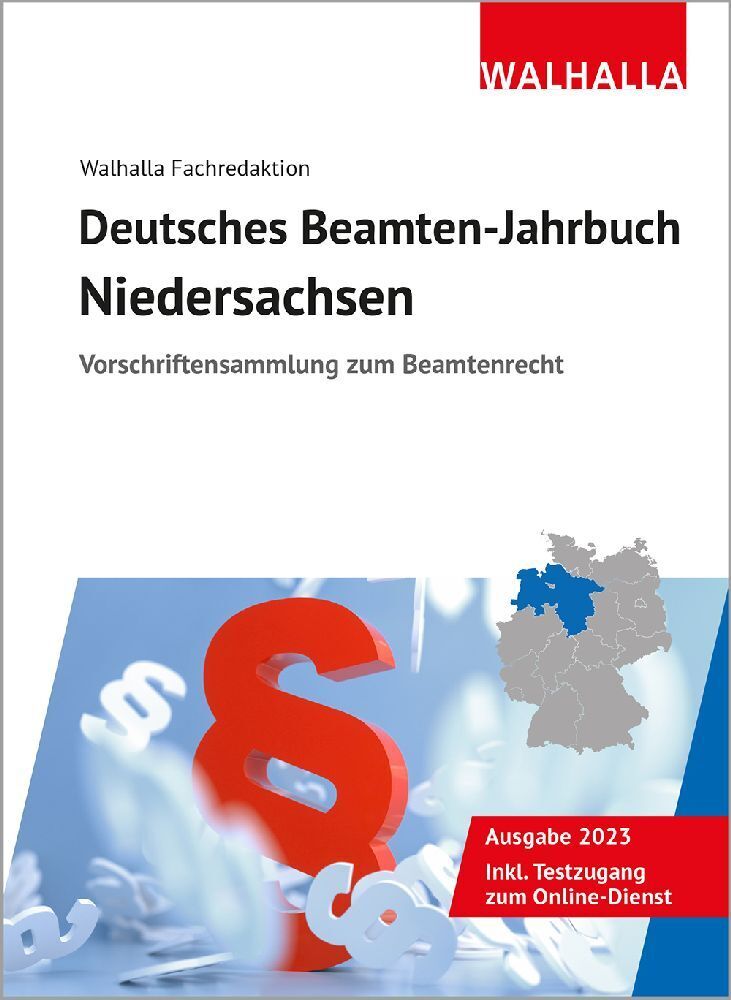 Cover: 9783802911743 | Deutsches Beamten-Jahrbuch Niedersachsen 2023 | Walhalla Fachredaktion