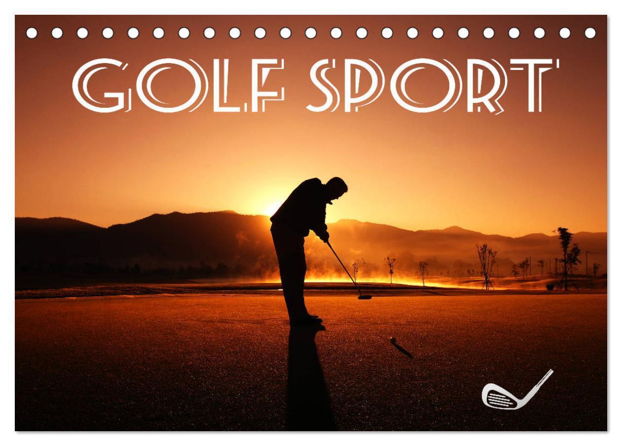 Cover: 9783383185663 | Golf Sport (Tischkalender 2024 DIN A5 quer), CALVENDO Monatskalender