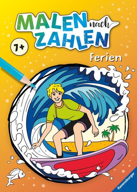 Cover: 9783473489756 | Ravensburger Malen nach Zahlen ab 7 Jahren Ferien - 48 Motive -...