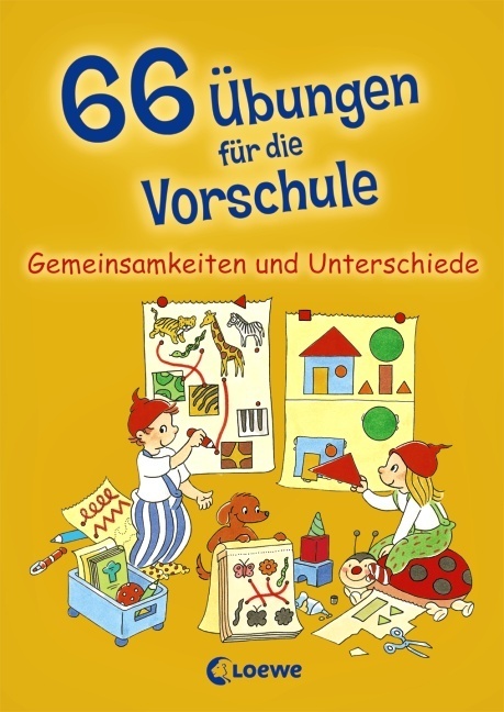 Cover: 9783785577639 | 66 Übungen für die Vorschule - Gemeinsamkeiten und Unterschiede | Buch