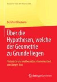 Cover: 9783642351204 | Über die Hypothesen, welche der Geometrie zu Grunde liegen | Riemann