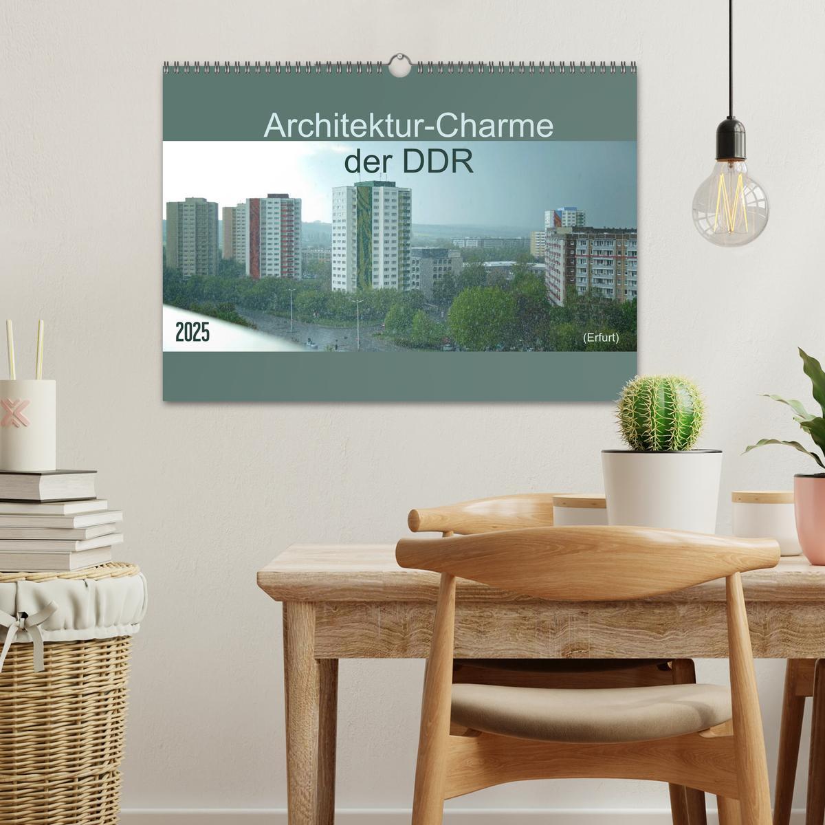 Bild: 9783435710874 | Architektur-Charme der DDR (Erfurt) (Wandkalender 2025 DIN A3...