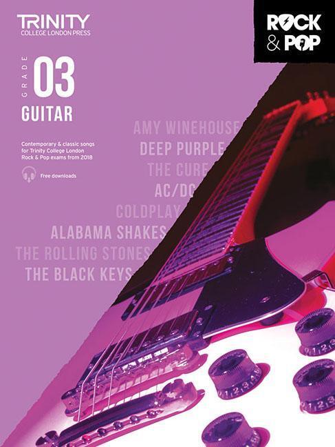 Cover: 9780857366504 | Trinity Rock &amp; Pop 2018 Guitar | Grade 3 | Taschenbuch | 31 S. | 2019