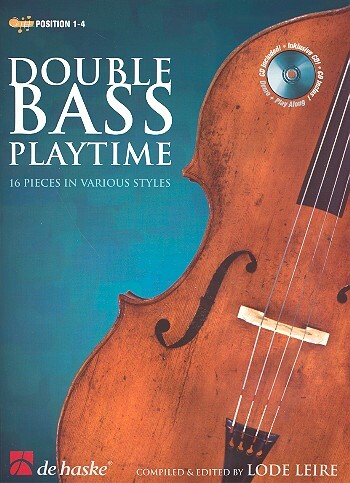 Cover: 9789043130042 | Double Bass Playtime | 16 pieces in various styles | EAN 9789043130042