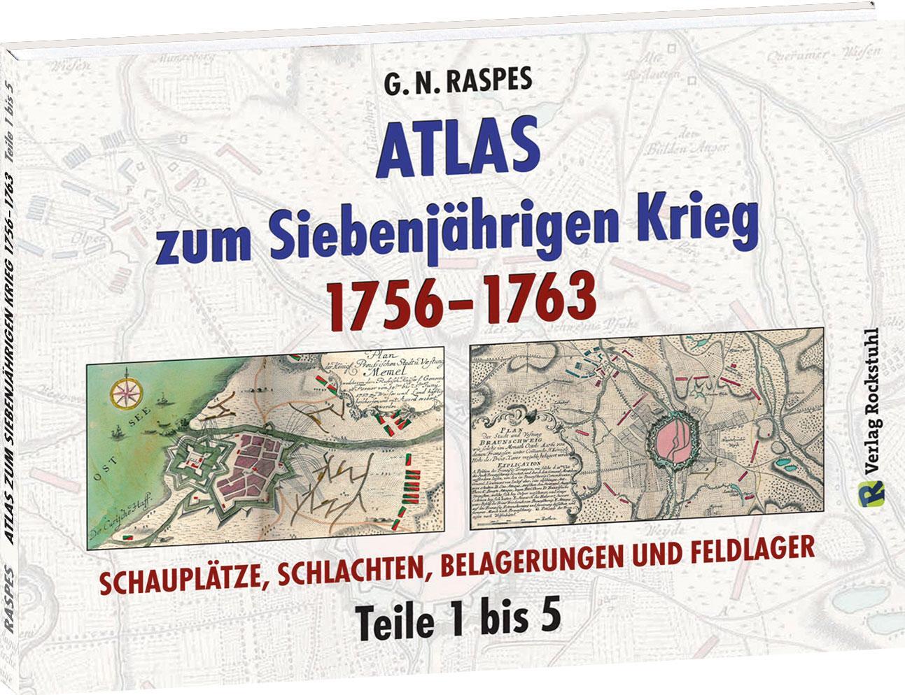 Cover: 9783959664080 | ATLAS zum Siebenjährigen Krieg 1756-1763 | G. N. Raspes | Buch | 2021