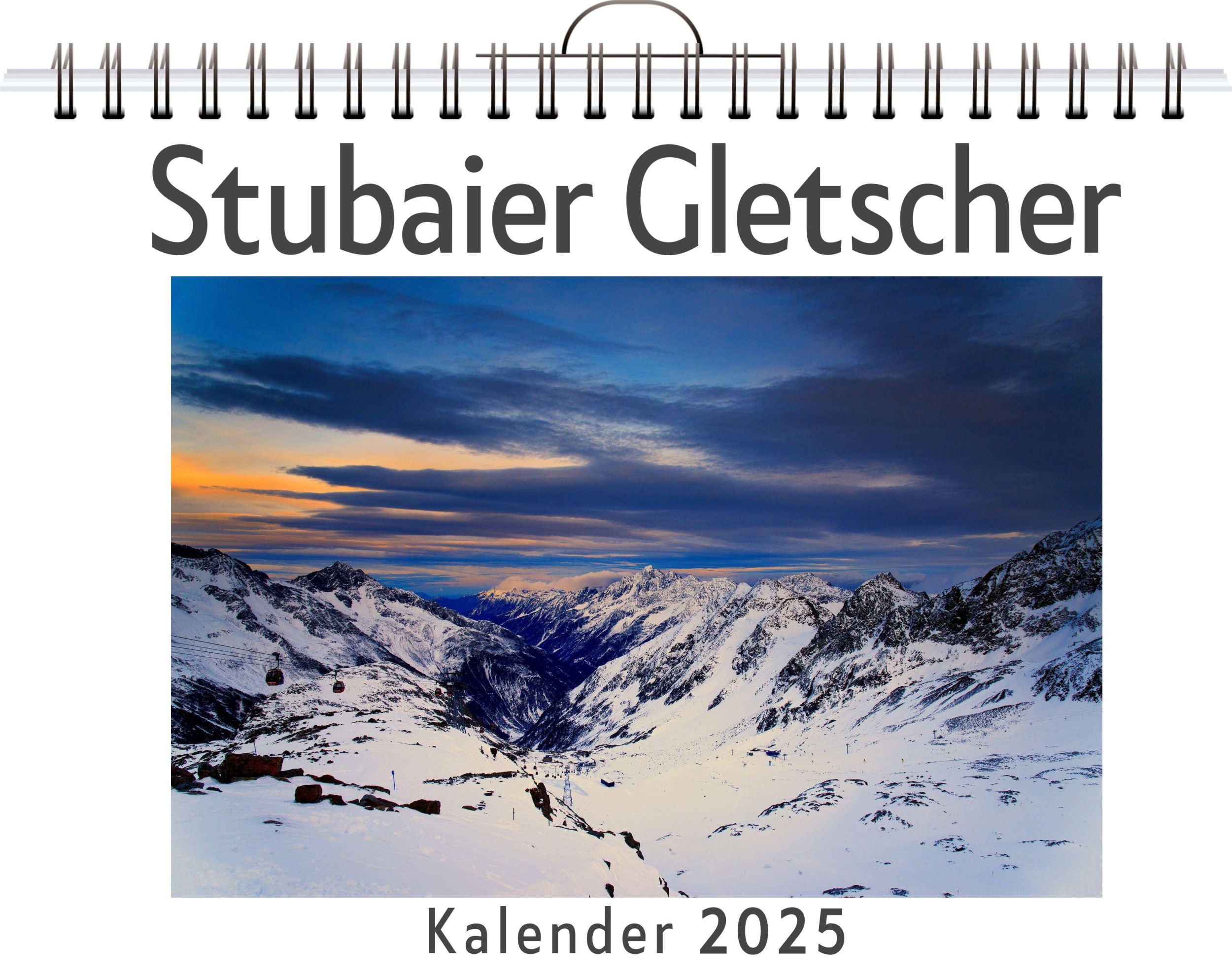 Cover: 9783759131461 | Stubaier Gletscher | Julia Krüger | Kalender | Kalender | 14 S.