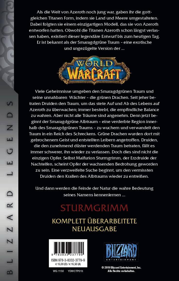 Rückseite: 9783833237799 | World of Warcraft: Sturmgrimm | Blizzard Legends | Richard A. Knaak