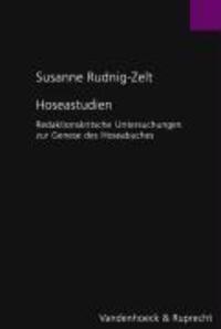Cover: 9783525530771 | Hoseastudien | Susanne Rudnig-Zelt | Buch | 311 S. | Deutsch | 2006