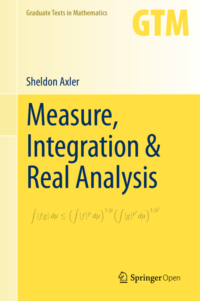 Cover: 9783030331429 | Measure, Integration & Real Analysis | Sheldon Axler | Buch | Englisch