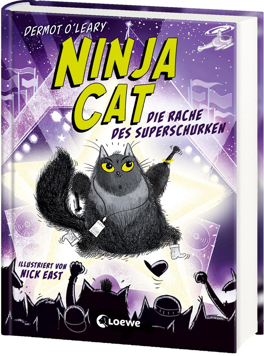 Cover: 9783743214330 | Ninja Cat (Band 3) - Die Rache des Superschurken | Dermot O'Leary