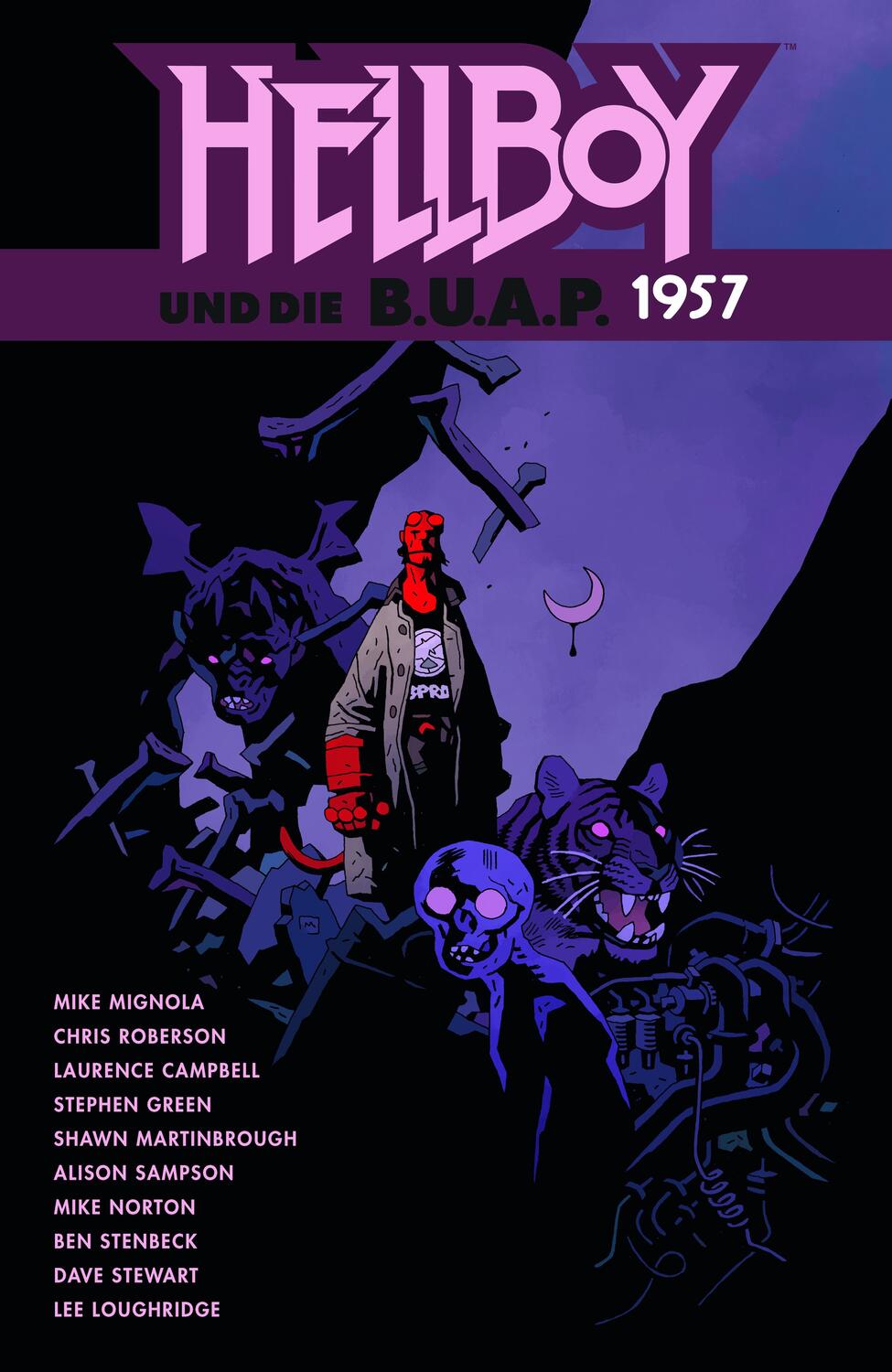 Cover: 9783966589192 | Hellboy 21 | Hellboy und die B.U.A.P.: 1957 | Mike Mignola | Buch