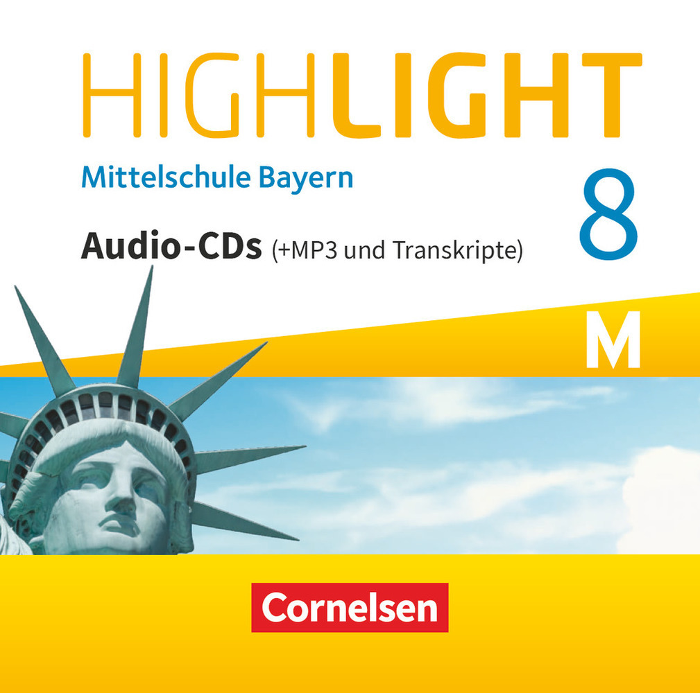 Cover: 9783060339570 | Highlight - Mittelschule Bayern - 8. Jahrgangsstufe, Audio-CDs, MP3