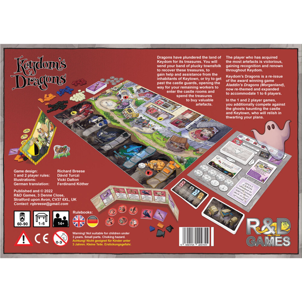 Bild: 5060156400302 | Keydom's Dragons | Richard Breese | Spiel | Karton | 400302 | Deutsch