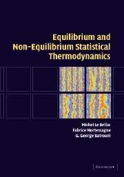 Cover: 9780521528955 | Equilibrium and Non-Equilibrium Statistical Thermodynamics | Buch