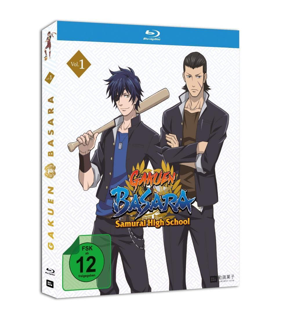 Cover: 4260090988930 | Gakuen Basara - Samurai High School | Vol. 1 | Blu-ray Disc | Deutsch