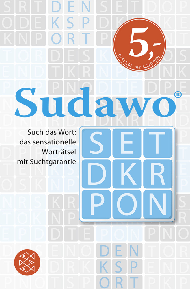 Cover: 9783596191161 | Sudawo | Such das Wort: das sensationelle Worträtsel mit Suchtgarantie