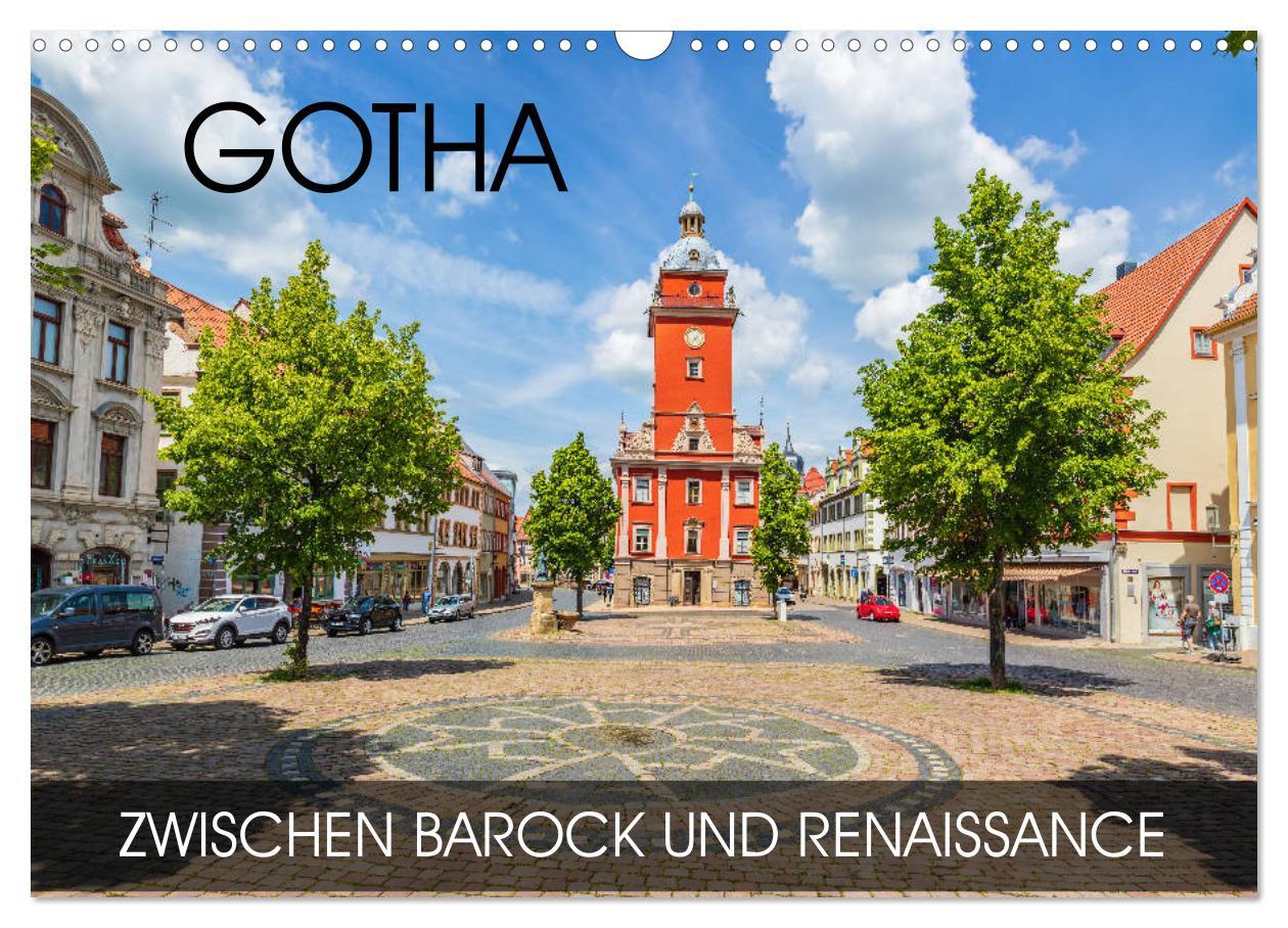 Cover: 9783435227518 | Gotha - zwischen Barock und Renaissance (Wandkalender 2025 DIN A3...