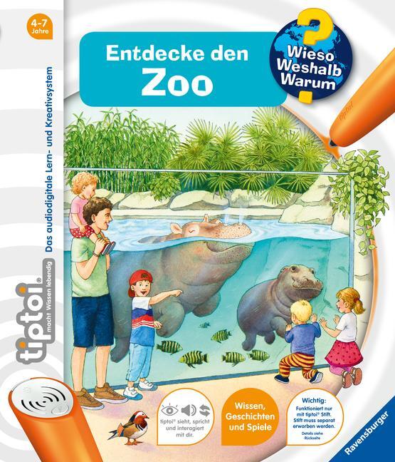 Cover: 9783473329205 | tiptoi® Wieso? Weshalb? Warum? Entdecke den Zoo (Band 20) | Friese