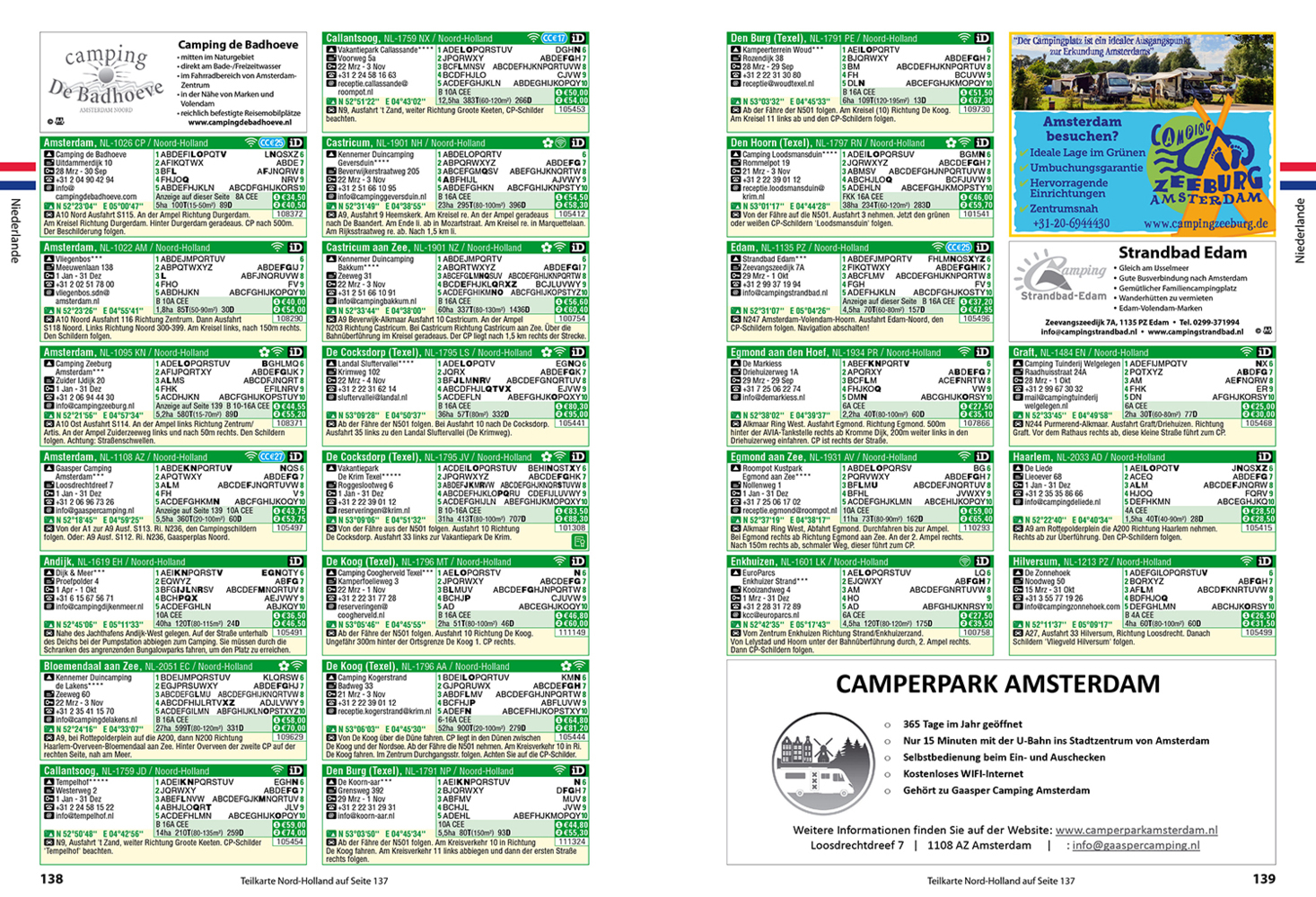 Bild: 9783828310667 | ACSI Campingführer Europa 2024 | Taschenbuch | Klappenbroschur | 2023