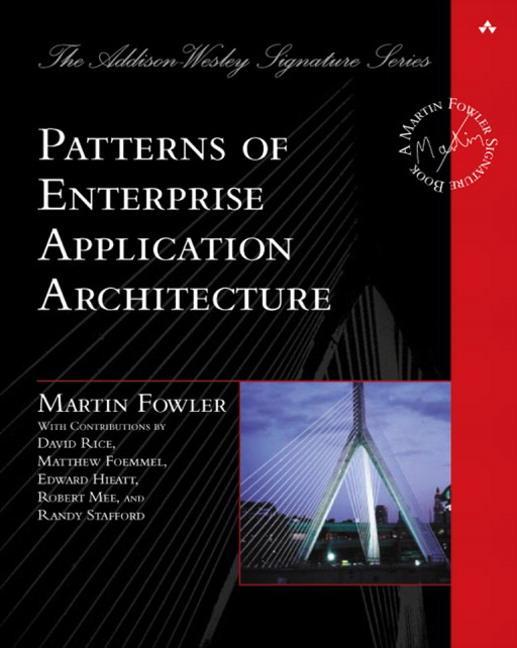 Cover: 9780321127426 | Patterns of Enterprise Application Architecture | Martin Fowler | Buch