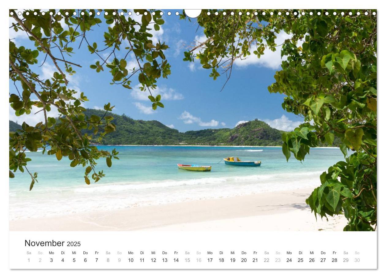 Bild: 9783435503728 | Seychellen - Willkommen im Paradies (Wandkalender 2025 DIN A3...