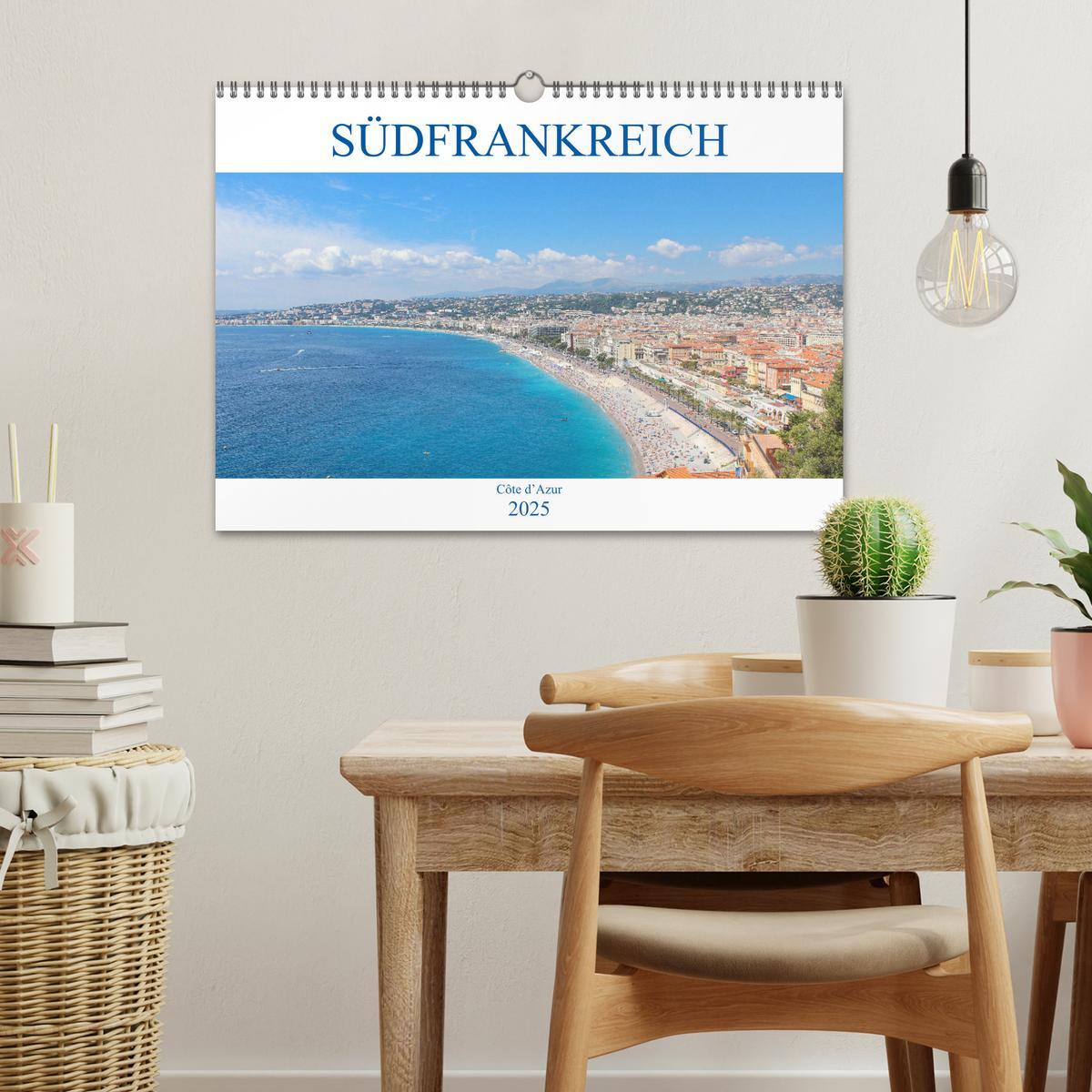 Bild: 9783435269228 | Südfrankreich - Côte d¿Azur (Wandkalender 2025 DIN A3 quer),...