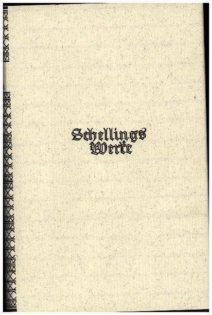 Cover: 9783406021879 | Schelling Werke 4. Hauptband: Schriften zur Philosophie der...