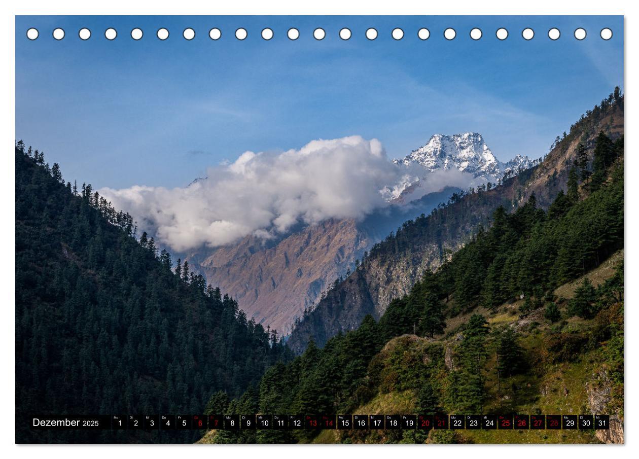 Bild: 9783383836428 | Nepal Tsum Valley - Tal des Glücks (Tischkalender 2025 DIN A5...