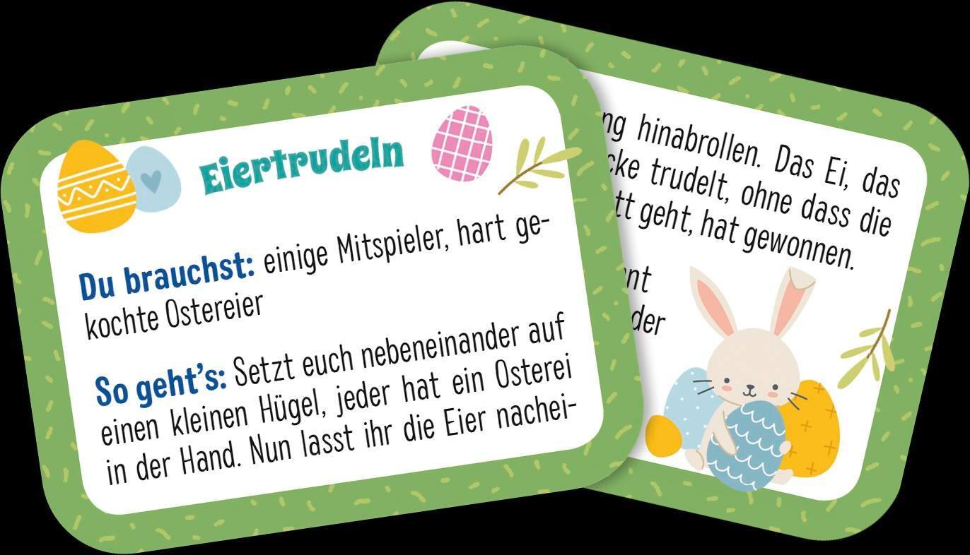 Bild: 4260308345043 | 25 bunte Ideen für die Osterzeit | Pattloch Verlag | Spiel | 25 S.