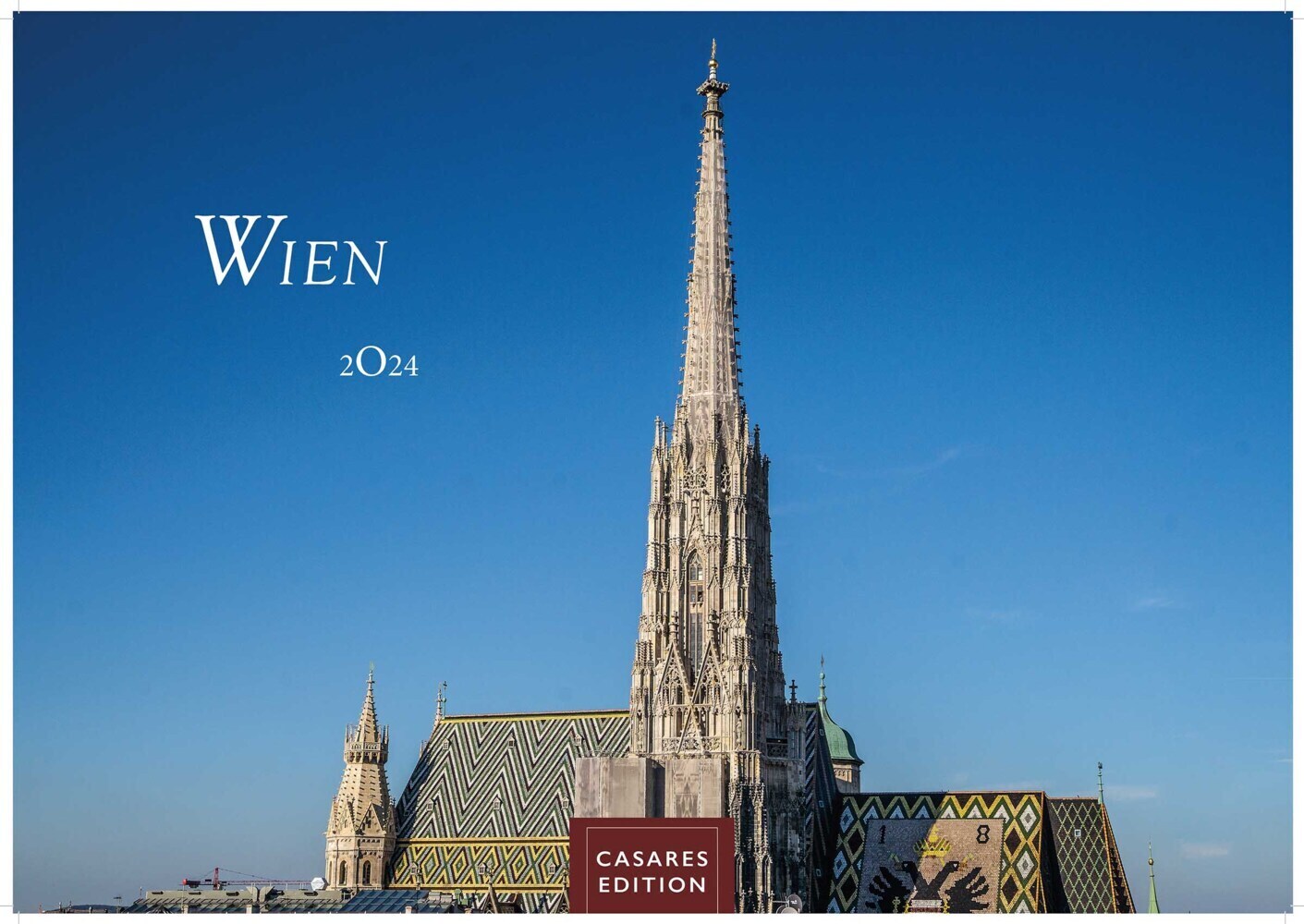 Cover: 9789918620043 | Wien 2024 S 24x35cm | H.W. Schawe | Kalender | 14 S. | Deutsch | 2024