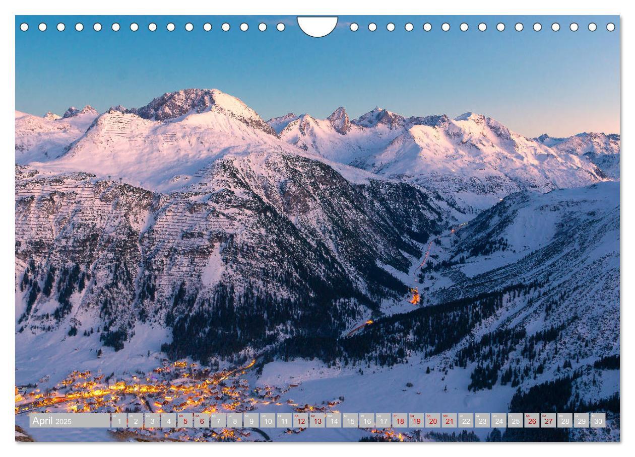 Bild: 9783435111275 | Lech magic of winter (Wandkalender 2025 DIN A4 quer), CALVENDO...