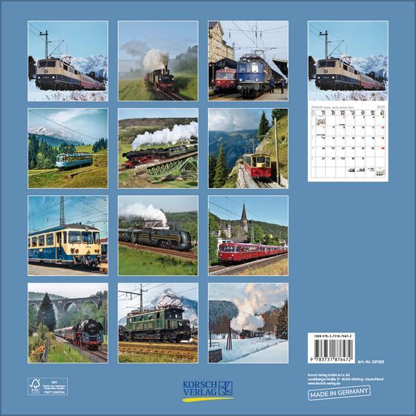 Bild: 9783731876472 | Eisenbahnen 2025 | Verlag Korsch | Kalender | 13 S. | Deutsch | 2025