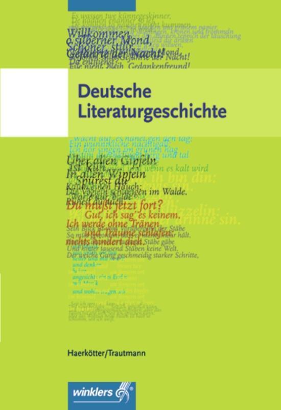 Cover: 9783804543638 | Deutsche Literaturgeschichte | Taschenbuch | Deutsch | 2008
