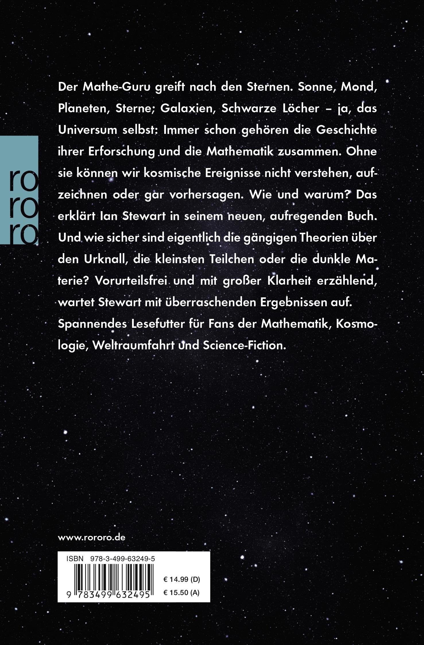 Rückseite: 9783499632495 | Die Berechnung des Kosmos | Ian Stewart | Taschenbuch | 528 S. | 2018