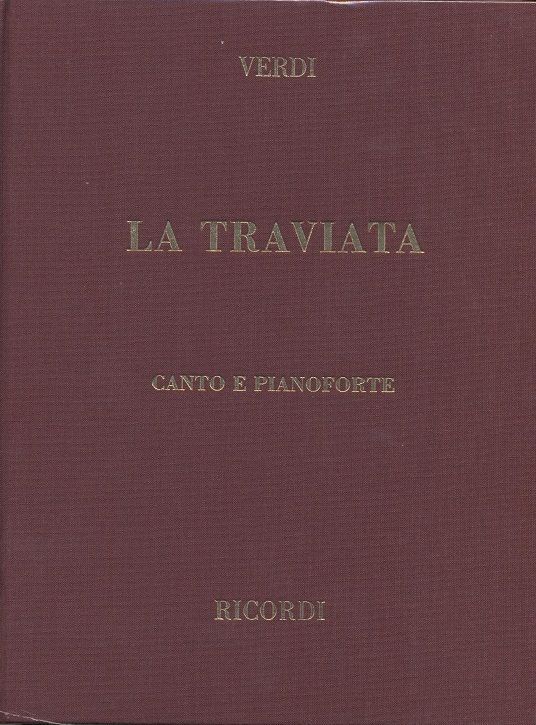 Cover: 9790041370163 | La Traviata | Edizione tradizionale rilegata in tela e oro | Verdi