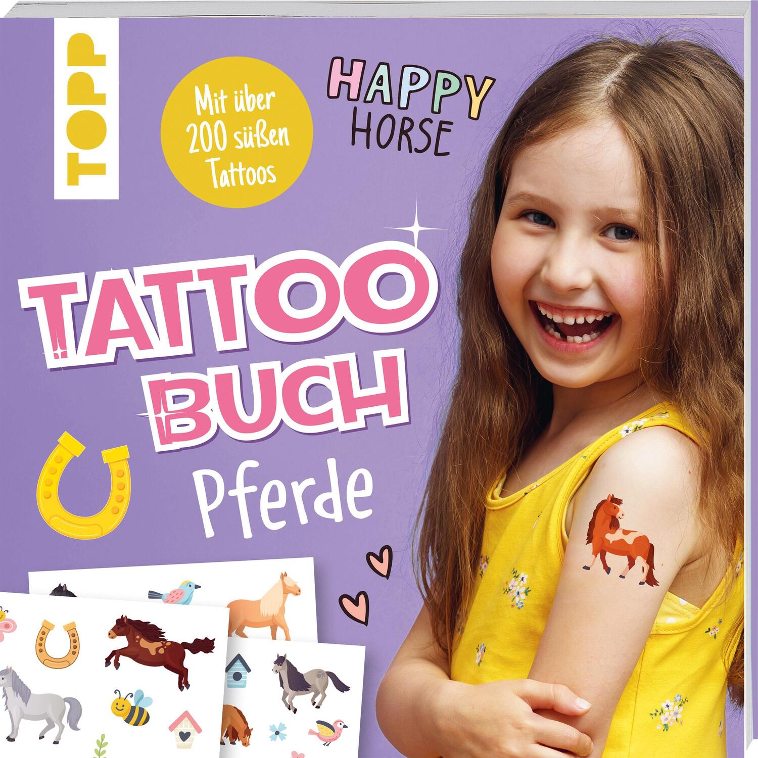Cover: 9783735891440 | Tattoobuch Pferde | Mit über 200 pferdestarken Tattoos | Frechverlag