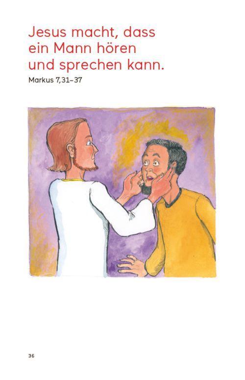 Bild: 9783460321977 | Jesus hilft den Menschen | Bibel in leichter Sprache | Bauer (u. a.)