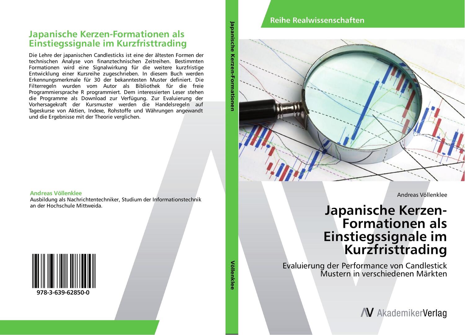 Cover: 9783639628500 | Japanische Kerzen-Formationen als Einstiegssignale im Kurzfristtrading