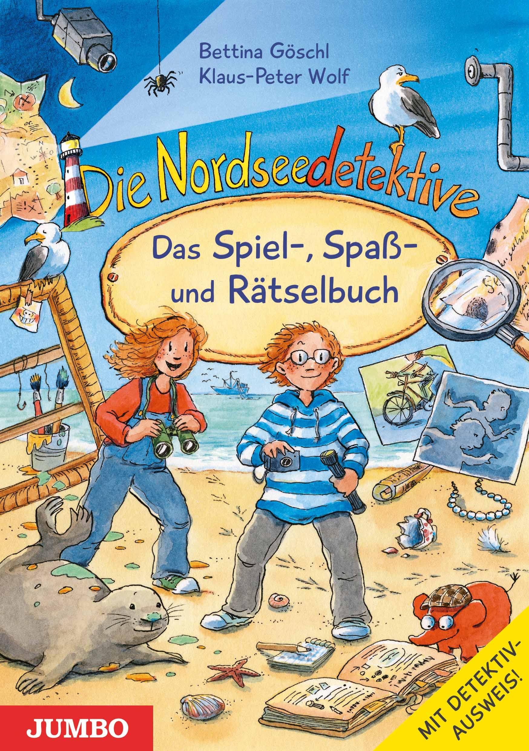 Cover: 9783833743061 | Die Nordseedetektive. Das Spiel-, Spaß- und Rätselbuch | Wolf (u. a.)