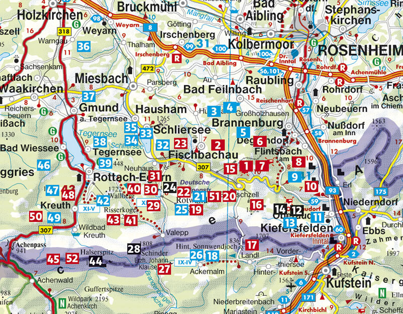 Bild: 9783763342587 | Tegernseer und Schlierseer Berge | 52 Touren mit GPS-Tracks | Buch