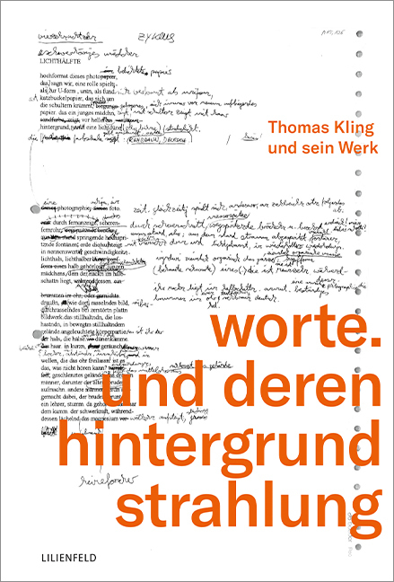 Cover: 9783940357922 | worte. und deren hintergrundstrahlung | Thomas Kling und sein Werk