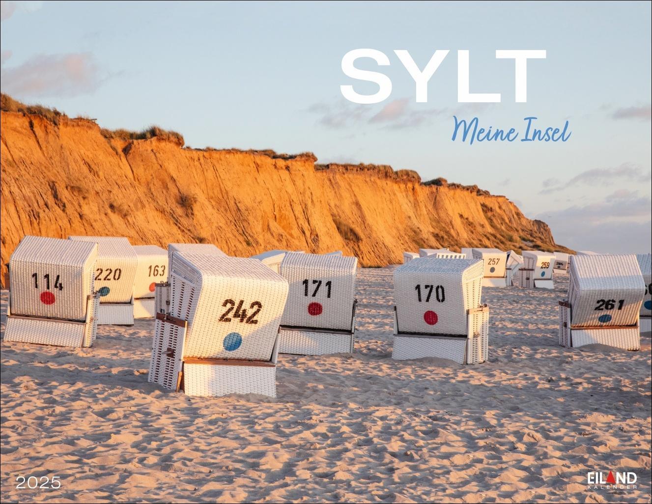 Cover: 9783964023537 | Sylt - Meine Insel Kalender 2025 | Eiland | Kalender | Spiralbindung