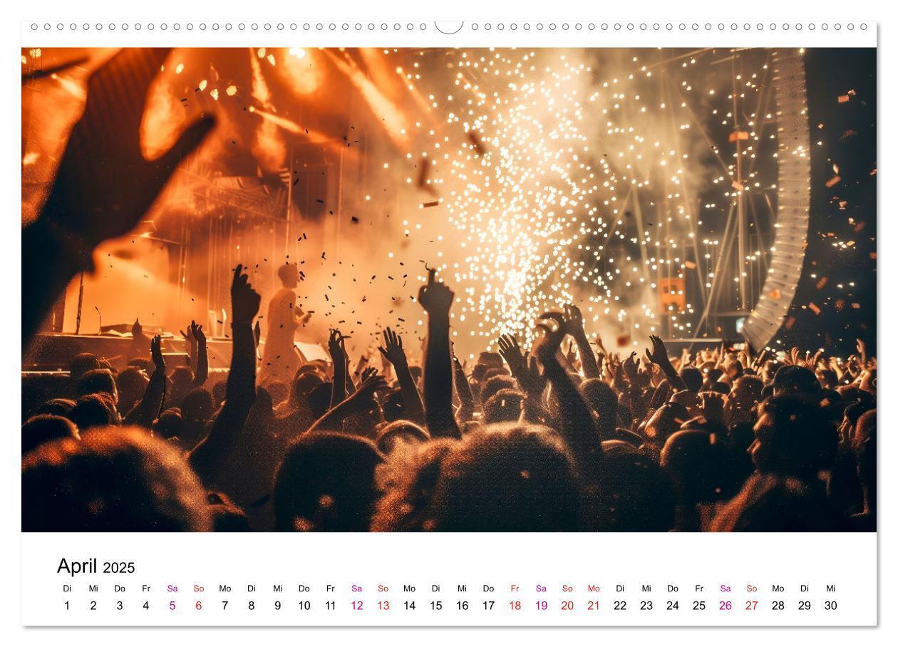 Bild: 9783457171509 | Festival Time (hochwertiger Premium Wandkalender 2025 DIN A2 quer),...