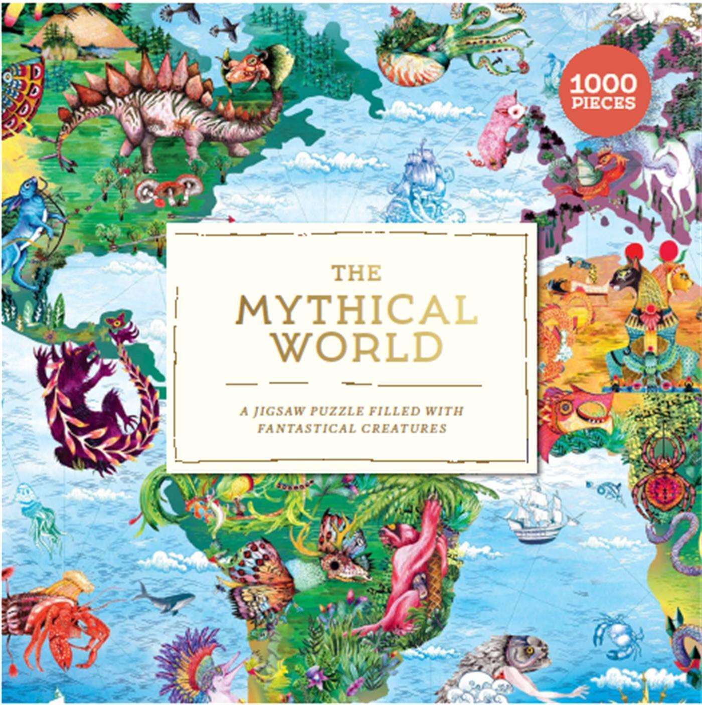 Cover: 9781786279194 | The Mythical World 1000 Piece Puzzle: A Jigsaw Puzzle Filled with...