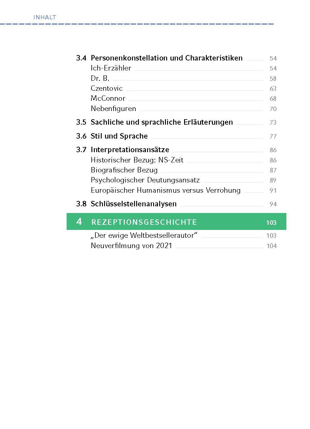 Bild: 9783804420977 | Schachnovelle - Textanalyse und Interpretation | Stefan Zweig | Buch